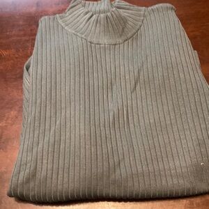 Appleseed's Women's Ribbed Long Sleeve Top in Gray